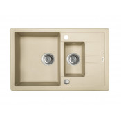 Кухонная мойка Iddis Vane G V19S785i87 78 x 50 x 22.7 см, Granucryl, 1 чаша+1/2, светло-бежевый (сафари)