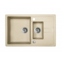 Кухонная мойка Iddis Vane G V19S785i87 78 x 50 x 22.7 см, Granucryl, 1 чаша+1/2, светло-бежевый (сафари)