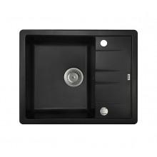 Кухонная мойка Iddis Vane G V06B621i87 62 x 50 x 22.7 см, Granucryl, 1 чаша, черный