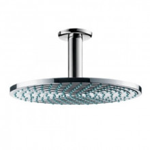 Верхний душ Hansgrohe Raindance Air 27477000, 24х24 см, 1 режим струи, с держателем