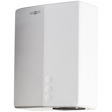 Сушилка для рук Nofer Big Flow Evo 2050 W пластиковая белая 01491.W