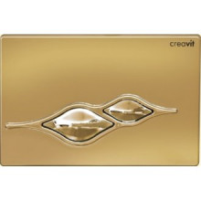 Кнопка для инсталляции Creavit UFO GP1005.00 золото