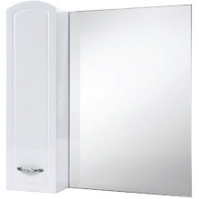 Зеркало-шкаф Bellezza Амелия 80 L белый