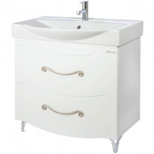 Тумба c раковиной Bellezza Сесилия 85 белая