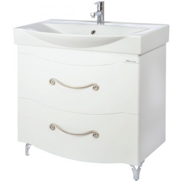 Тумба c раковиной Bellezza Сесилия 85 белая