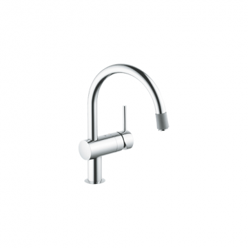 Смеситель для кухни Grohe Minta 32918000 с выдвижным изливом