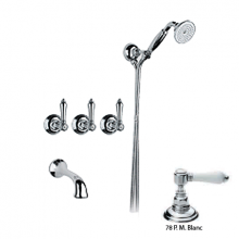 Смеситель для ванны Nicolazzi Classica 1403CR78 Petit Mont Blanc
