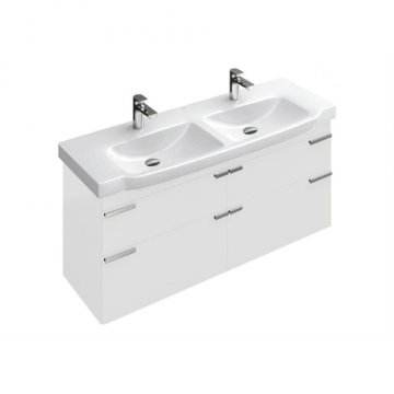 Тумба подвесная Villeroy & Boch SENTIQUE A85200DH + раковина 5126D0R1 130см