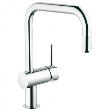 Смеситель для кухни Grohe Minta 32067000 с выдвижным изливом