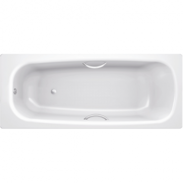 Стальная ванна BLB Universal HG B75H 170x75 с отверстиями под ручки