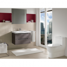 Тумба подвесная Villeroy & Boch Subway 2.0 A69600FQ + раковина 71758001 80см