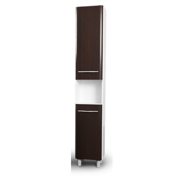 Шкаф-колонна Velvex Iva 65 венге pnIVA.200-21.22.11 с корзиной