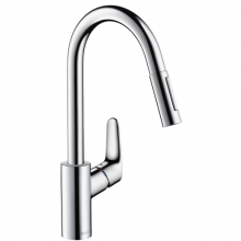 Смеситель для кухни Hansgrohe Focus 31815000 с выдвижным душем 1/2