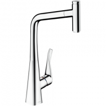 Смеситель для кухни Hansgrohe Metris Select 14884800 320 mm с выдвижным душем