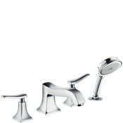 Смеситель на борт ванны Hansgrohe Metris Classic 31314000 на 4 отверстия