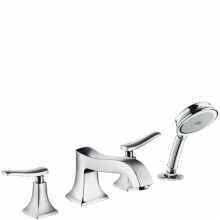 Смеситель на борт ванны Hansgrohe Metris Classic 31314000 на 4 отверстия