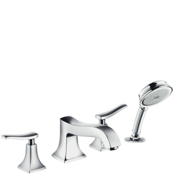 Смеситель на борт ванны Hansgrohe Metris Classic 31314000 на 4 отверстия
