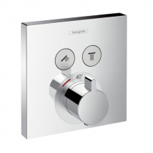 Смеситель с термостатом Hansgrohe Shower Select 15763000 внешняя часть