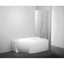 Шторка для ванной Ravak CVSK1 ROSA 140/150 7QLM0100Y1