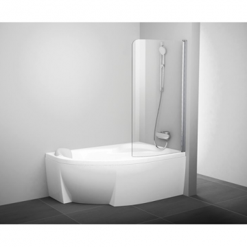 Шторка для ванной Ravak CVSK1 ROSA 140/150 7QLM0100Y1