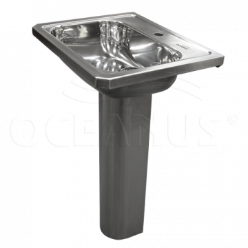 Раковина из нержавейки Oceanus 3-015.2, матовый