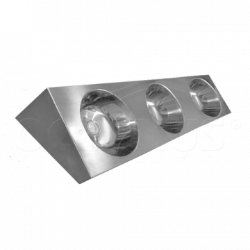 Раковина из нержавейки Oceanus 3-038.2, матовый