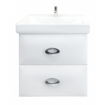 Тумба 1MarKa Ovale 70П 2я, White