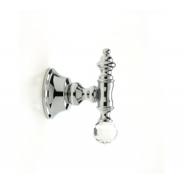 Крючок для полотенец Webert Karenina КА500401 Хром/золото/кристалл Swarovski