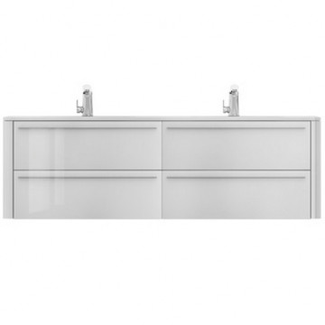 Тумба под раковину AM.PM Awe M15FHD1502WH, королевский белый глянцевый