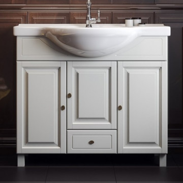 Тумба с раковиной Opadiris АТРИЯ 75, слоновая кость