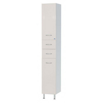 Пенал Bellezza УЮТ 30 L/R, напольный, цвет - бежевый, 30*190*35 см