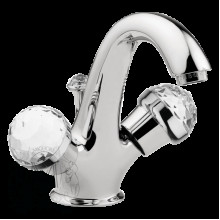 Смеситель Migliore Axo Swarovski ML.AXO-634FСR для раковины - хром