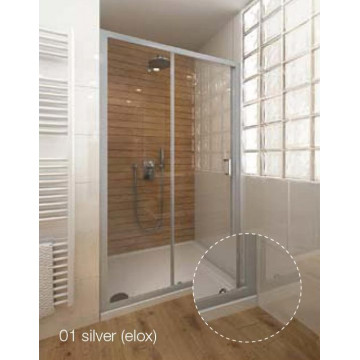 Душевая дверь Roltechnik Tower Line TDN2/1100 профиль silver 721-1100000-01-02
