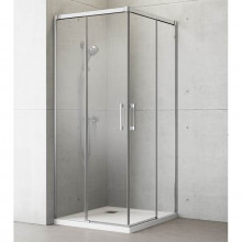 Душевой уголок Radaway Idea KDD 387061-01-01L/387063-01-01R 80Lx110R хром/прозрачное