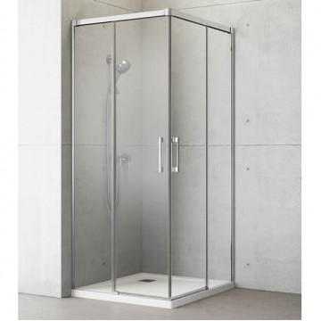 Душевой уголок Radaway Idea KDD 387061-01-01L/387063-01-01R 80Lx110R хром/прозрачное