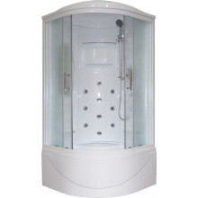 Душевая кабина Royal Bath RB 100NRW-C переднее стекло шиншилла