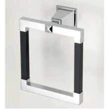 Полотенцедержатель Devon&Devon Time Black TM307CRBL, хром