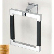 Полотенцедержатель Devon&Devon Time Black TM307OTBL, светлое золото