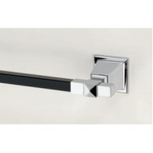 Полотенцедержатель Devon&Devon Time Black TM309CRBL, хром
