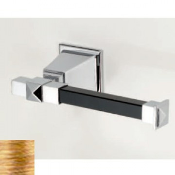 Бумагодержатель Devon&Devon Time Black TM311OTBL, светлое золото