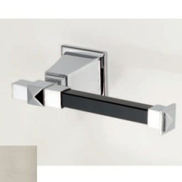 Бумагодержатель Devon&Devon Time Black TM311NKSABL, никель сатинированый