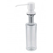 Дозатор жидкого мыла Zorg Inox ZR-20 WHITE, цвет белый