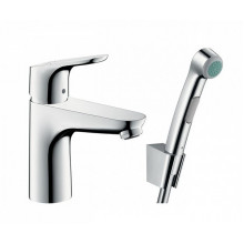 Смеситель Hansgrohe Focus для раковины с гигиеническим душем 31927000