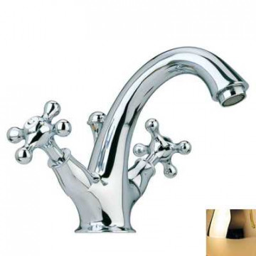 Смеситель Bandini Classic арт. 800920KK21 для раковины, золото, д/к