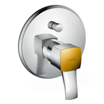 Смеситель для ванны Hansgrohe Metropol Classic хром/золото 31345090 внешняя часть
