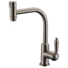 Смеситель Zorg Clean Water ZR 323 YF-33-NICKEL для кухни под фильтр, цвет никель