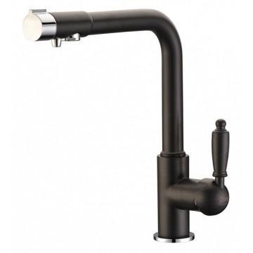 Смеситель Zorg Clean Water ZR 320 YF-33-KOFE для кухни под фильтр, цвет кофе