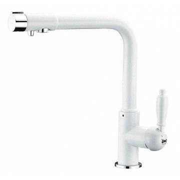 Смеситель Zorg Clean Water ZR 320 YF-33-BELIY для кухни под фильтр, цвет белый