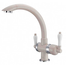 Смеситель Zorg Clean Water ZR 327 YF-CR-KVARTS для кухни под фильтр, цвет хром-кварц