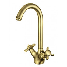 Смеситель Zorg Sanitary ZR 800 U-33-12-BR ORLIK для раковины, цвет бронза